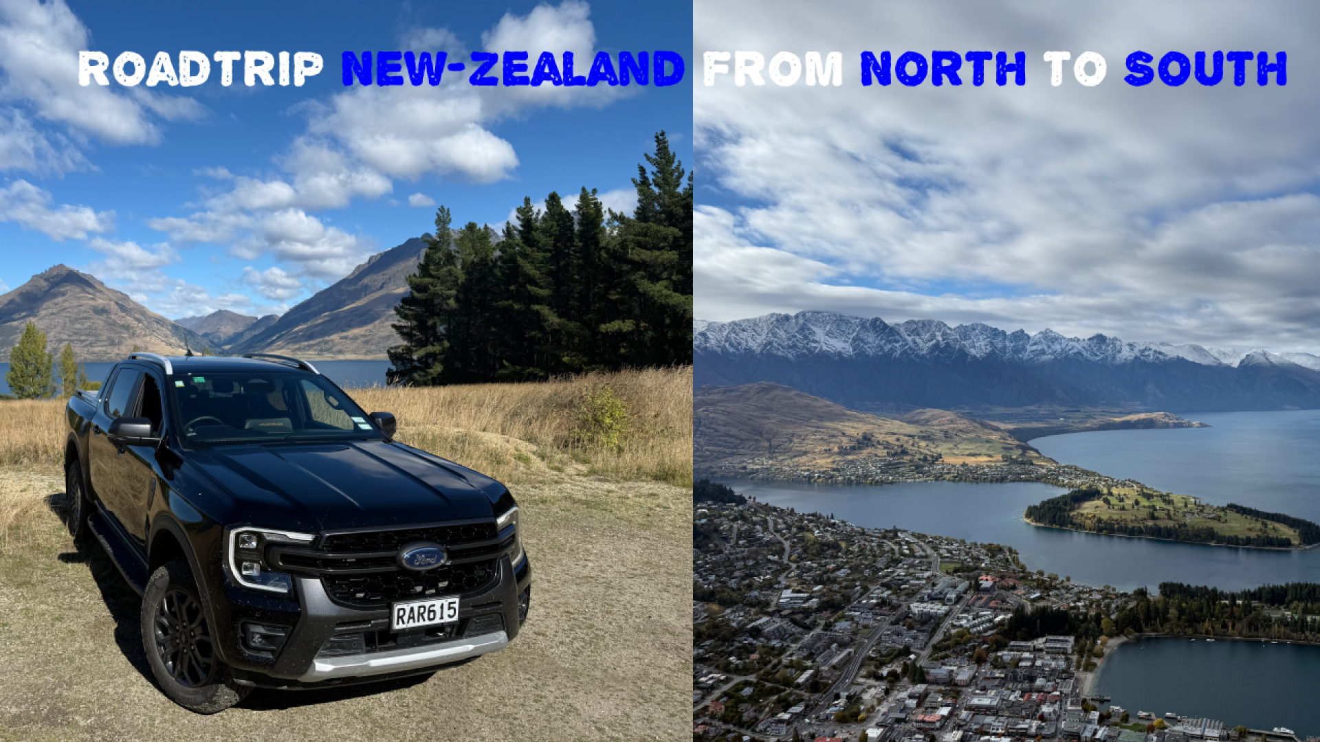 Roadtrip New Zealand, from North to South